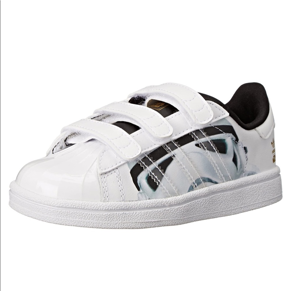BABY ADIDAS SUPERSTAR STAR WARS STORMTROOPER SHOES